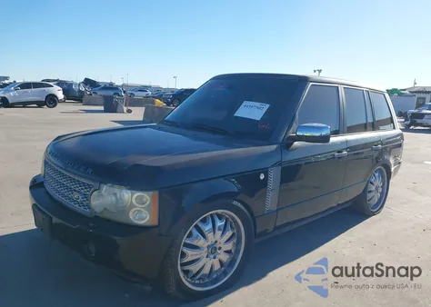 2007 Land Rover Range Rover Supercharged from USA, damaged, VIN SALMF13407A255443